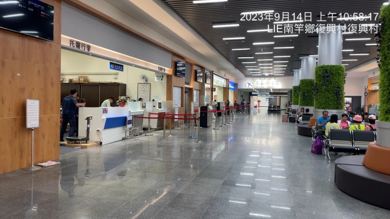 照片4當班次貨物托運結束淨空