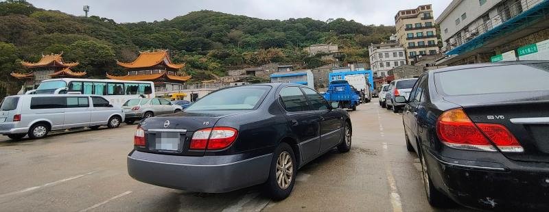 白沙碼頭併排亂停