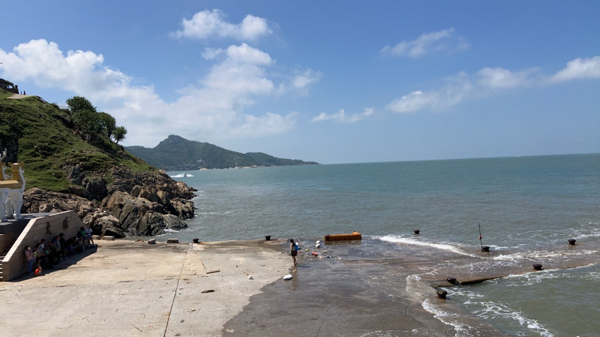 無處可靠　30日近午時段水淹大坵碼頭（10：50）