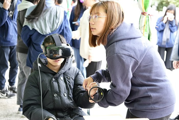 體驗VR新科技　敬恆國中辦理5G新科技學習示範學校計畫  附加圖片