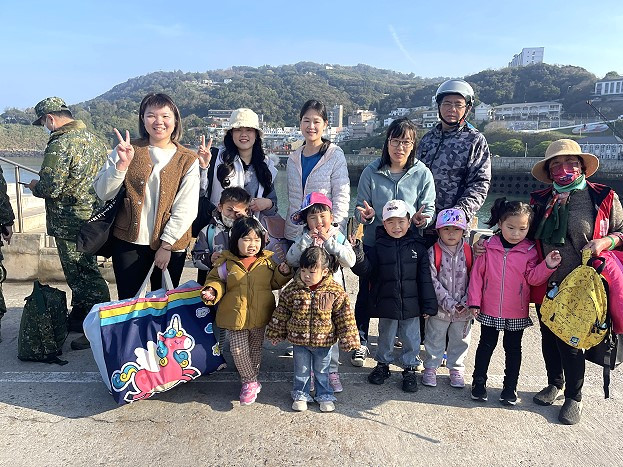 敬恆附幼跨海東莒城鄉交流　超開心！  照片