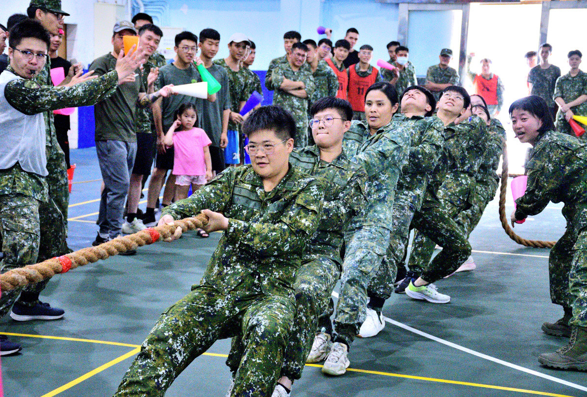 東引鄉114年戒菸盃拔河賽 軍民同場熱血拚搏