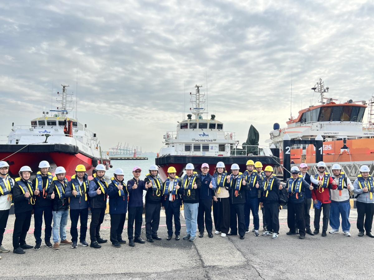 中央地方齊赴台中港評估SWATH客船 　強化馬祖冬季航運韌性