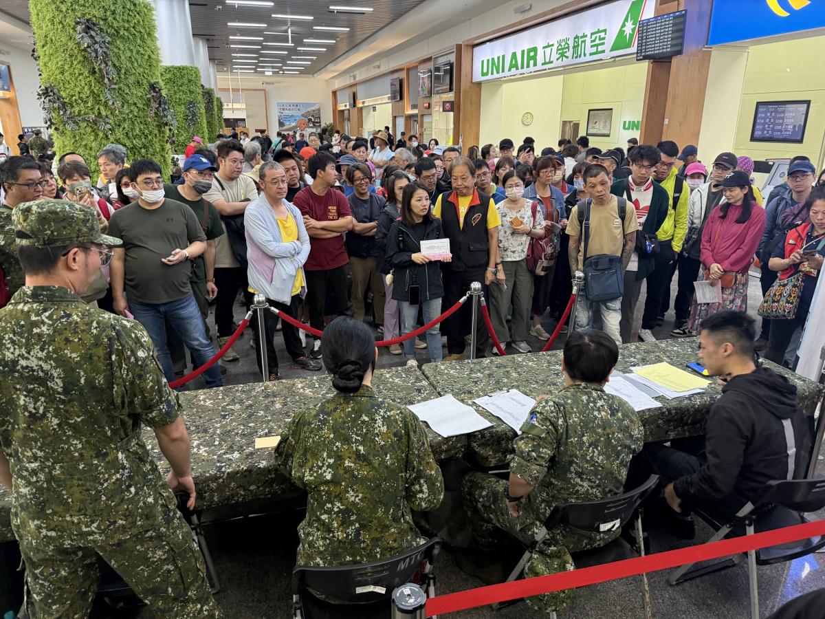 快訊／南竿機場軍機叫號作業啟動（持續更新）