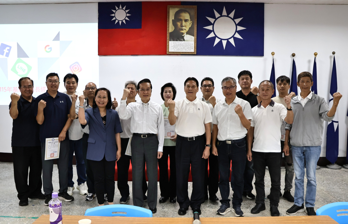 國民黨副主席張榮恭抵馬指導　勉勵幹部深耕地方
