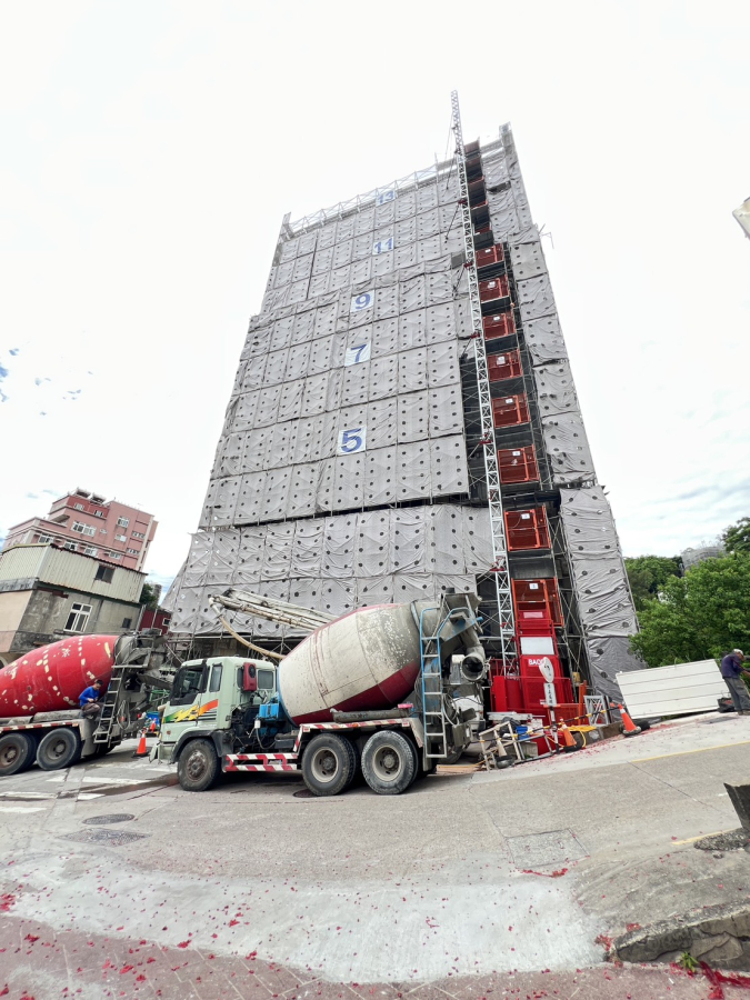 馬祖最高樓「雲台天下」封頂　14層建築預計明年6月完工