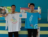 　縣府教育局本週日（十九日）舉辦「馬祖海岸公路雲台登頂成年禮單車騎乘」活動，捷安特獨家贊助禮品，要送給勇於挑戰的你。（圖／文：劉秋月）