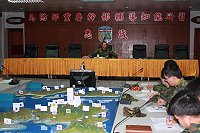　鄭中將期許在座幹部於心輔講座中能學習到正確的紓壓方式，以同理心的態度，去感受部屬的壓力與問題，並協助部屬調適及成長。（圖／文：黃俊智）