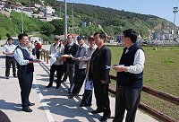 　連江縣議會定期大會，議員考察東引鄉各項施政情況及了解地方基層的需求。（圖／文：陳其敏）