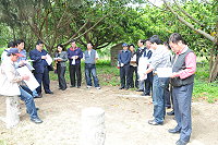 　縣議會定期會縣政考察昨天繼續北竿的行程。（圖／文：陳鵬雄）