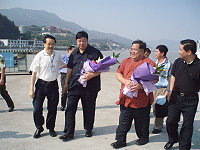 府會首長應福州之邀將出席2009海峽兩岸經貿交流活動及進行拜會行程,以擴大小三通往來。(圖:連江縣政府觀光局)