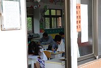 　銘傳大學九十八學年度觀光所在職碩士專班昨天舉行入學考試，必須通過筆試及口試二階段考試，不過錄取率相較第一屆提升不少。（圖／文：劉秋月）