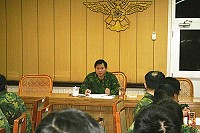 馬防部舉辦四月份盤存暨六月份供配會議。(圖/文:黃俊智)
