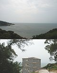 南竿最西端-四維村民宿開張,天氣好時甚至能從房間遠眺大陸黃岐、梅花鎮。(圖/文:邱竟瑋)