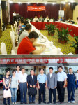 　縣府觀光局赴對岸寧德市、南平市舉辦觀光推介會，局長曹爾元強力推銷馬祖旅遊，亦邀請對岸旅遊局規劃赴馬祖踩線，推動實質觀光互動。（圖：縣府觀光局提供）