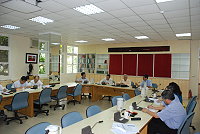 　交通部暨福澳碼頭港埠推動小組於縣府召開會議，討論複雜的福澳國內商港工程。（圖／文：邱竟瑋）