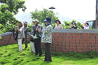 神話之鳥再現魅力,此次吸引日本鳥界人士來馬一探芳蹤,觀測到黑嘴端鳳頭燕鷗並拍到不少珍貴照片,昨天也觀賞到日本沒有的白頭翁、白斑紫嘯鶇等馬祖在地留鳥。(圖/文:曹重偉)