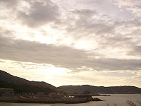 觀雲流速可知颱風是否侵襲?氣象單位仍建議以科學預報為準。(圖/文:邱竟瑋)