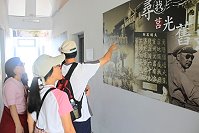 　2009馬祖風燈祭－添燈祈福戀戀懷舊莒光情古蹟之美活動昨日登場。（圖／文：林冰芳）