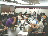 北竿鄉長、民代、村長由立委安排陪同拜會民航局。(圖:曹爾忠委員服務處提供)