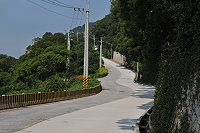 　北竿各主要道路管路下地工程陸續推動完成。（圖／文：陳鵬雄）