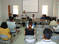 　重視鄉親意見及符合需求，交通局舉辦新島際交通船公聽及說明會。（圖／文：林冰芳）