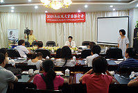 　縣府觀光局赴對岸泉州舉辦觀光推介會，強力推銷馬祖旅遊，亦邀請對岸旅遊局規劃赴馬祖踩線，推動實質觀光互動。（圖：縣府觀光局提供）