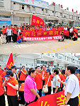 「2009兩馬體育文化交流活動」即將登場,馬尾體育交流訪問團在馬尾區副區長四朗措姆帶領下,率包括各項選手、武術表演隊、幹部及工作人員一行五十五人翩然抵馬。(圖/文:曹重偉)