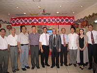 北市連江同鄉會舉辦中秋聯誼餐會,百餘位鄉親共襄盛舉。(圖:北市連江縣同鄉會提供)