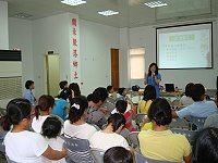　教育局主辦莒光區學前特殊教育專業知能研習課程，吸引東、西莒爸爸媽媽齊聚聆聽。（圖／文：林冰芳）