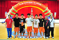 　在主力好手奮力拚戰下，中正國中重回國中男子組籃壇冠軍寶座。（圖／文：曹重偉）