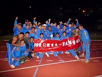 東引軍民盃慢壘邀請賽圓滿落幕,海龍蛙兵勇奪總冠軍。(圖:東引慢壘隊提供)