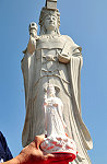 　大小媽祖。（圖與文：曹重偉）