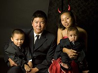 　米娜娃家以親子童話全家福度過萬聖節。（圖：米娜娃家托兒所提供）