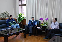 　東北季風起臺馬輪數日停航，議員張永江關切中興航空維修進度暨返馬時程，昨交通局召開緊急會議，中興航空主任陳傳明表示，全力趕工中，預計十一月十日左右返馬恢復業務執行。（圖／文：劉秋月）