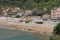 　北竿午沙海堤接近完工，防颱功能提升，景觀也獲得改善。（圖／文：陳鵬雄）
