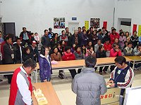 　「三合一選舉」結果引起選民關心，東莒開票所順利完成開票。（圖／文：林冰芳）
