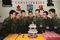 　馬防部舉辦十一月份慶生餐會。（圖／文：劉宏毅）