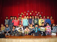 　東莒國小昨晚舉辦「小小說書人」說故事比賽。（圖／文：林冰芳）