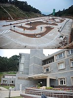 隨著監理所新大樓即將完工,馬祖也將有全新的汽機車考驗場地。(圖/文:邱竟瑋)