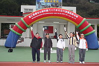 防區官兵參加元旦升旗暨路跑　圖與文：劉宏毅