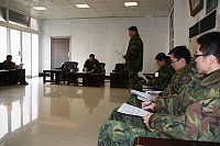 　參謀長張將軍主希望大家能就責任區內持續清查國軍珍貴文物，以豐富防區內文化性資產成果。（圖／文：林忠和）