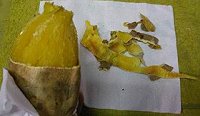 冬天烤地瓜超夯!新上市的外送烤地瓜,近來成為各單位下午茶點心首選,在超冷天氣下,熱呼呼的烤地瓜超有吸引力。