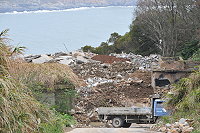 　風山廢土場因疏於管理，已經面臨棄置失控局面。（圖／文：陳鵬雄）