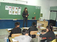 &#22338;里國小寒假英語學習成長營。（圖：&#22338;里國小提供）