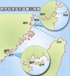 兩岸擬建海底光纜示意圖。(圖:中華電信提供)
