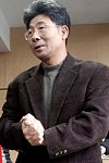 　馬祖酒廠東引分廠新任經理陳春平。（圖／文：陳其敏）