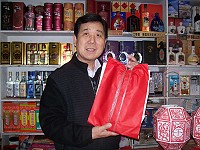 春節專用的長壽麵馬祖上市。(圖/文:邱竟瑋)