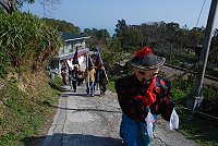 擺暝將近,仁愛村率先舉辦清道儀式。(圖/文:邱竟瑋)