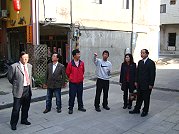　議長陳貴忠昨日上午抵達東莒針對地方建設與各界交換意見。（圖／文：林冰芳）
